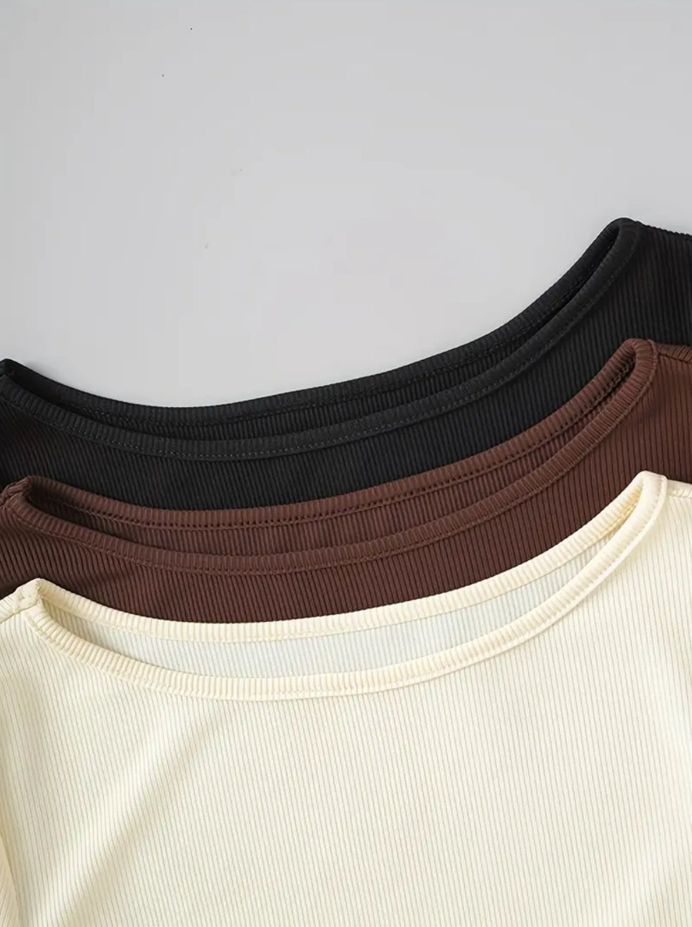 3 Adet Uzun Kollu Tişört